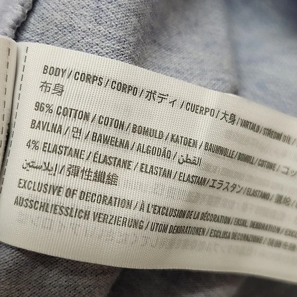 ABERCROMBIE & FITCH Men's Light Blue Cotton+ Casual Button Down Collared Shirt - Picture 8 of 8